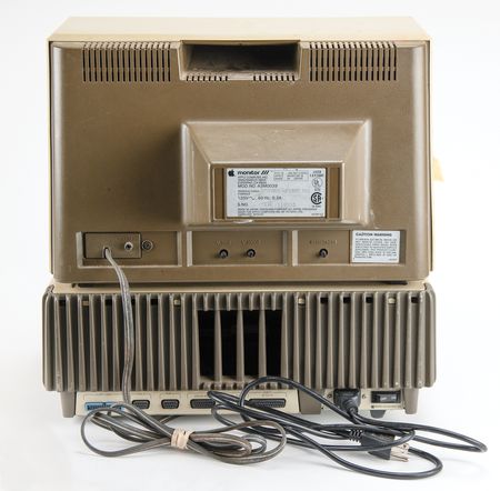 Lot #6040 Apple III Computer with Apple III Monitor, (2) ProFile Hard Drives, and Various Software - From the Collection of Dennis Grimm - Image 3