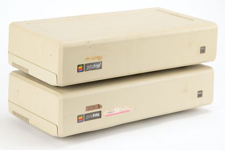 Lot #6040 Apple III Computer with Apple III Monitor, (2) ProFile Hard Drives, and Various Software - From the Collection of Dennis Grimm - Image 7