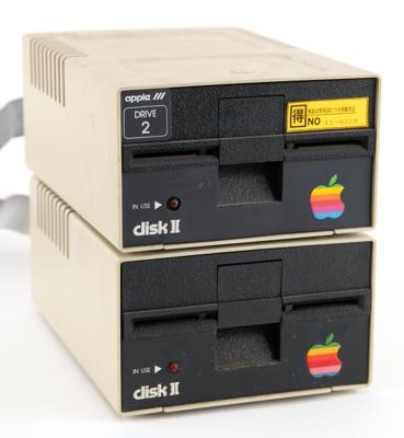Lot #6038 Apple Computer (2) Disk II Drives - From