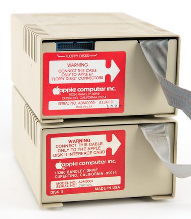 Lot #6038 Apple Computer (2) Disk II Drives - From the Collection of Dennis Grimm - Image 2