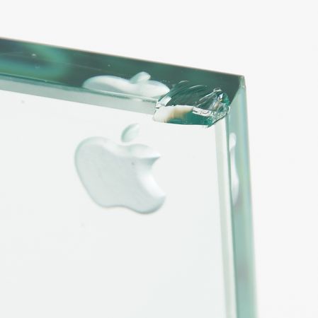 Lot #6180 Apple Macintosh 'Picasso' Dealer Sign with Replacement Glass Panel - Image 4