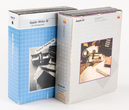 Lot #6041 Apple III VisiCalc and Apple Writer Software Programs - Image 1