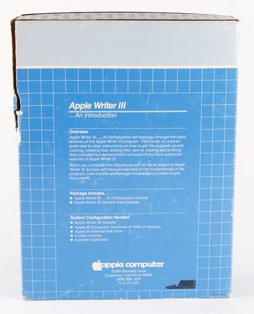 Lot #6041 Apple III VisiCalc and Apple Writer Software Programs - Image 7