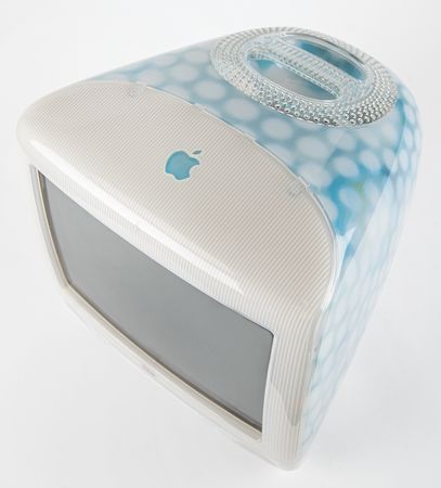 Lot #6101 Apple iMac G3 Computer - Blue Dalmatian - Image 4