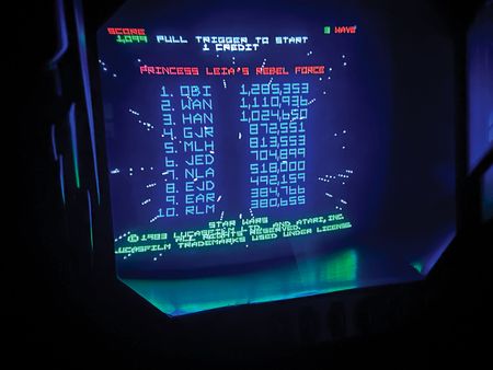 Lot #6308 Atari: Star Wars Arcade Video Game (1983) - Cockpit Version - Image 11