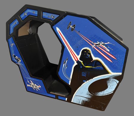 Lot #6308 Atari: Star Wars Arcade Video Game (1983) - Cockpit Version - Image 2