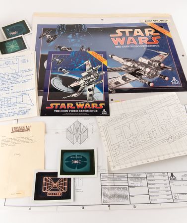 Lot #6307 Atari: Star Wars Series Arcade Game Development Archive - From the Personal Collection of Lead Designer Mike Hally - Image 1
