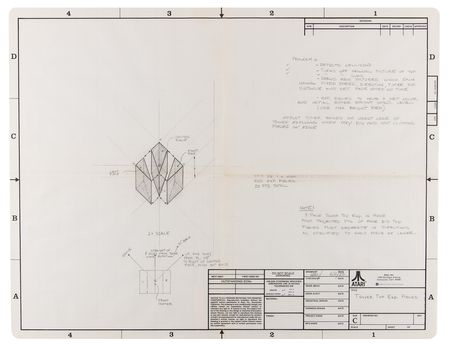 Lot #6307 Atari: Star Wars Series Arcade Game Development Archive - From the Personal Collection of Lead Designer Mike Hally - Image 12