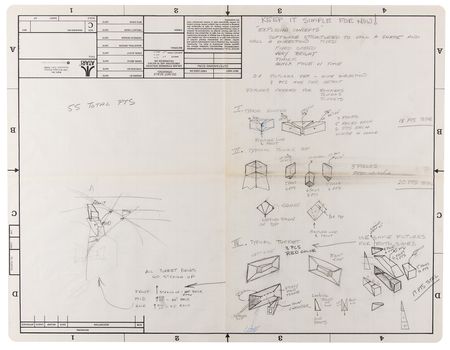 Lot #6307 Atari: Star Wars Series Arcade Game Development Archive - From the Personal Collection of Lead Designer Mike Hally - Image 15