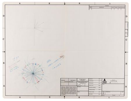 Lot #6307 Atari: Star Wars Series Arcade Game Development Archive - From the Personal Collection of Lead Designer Mike Hally - Image 16