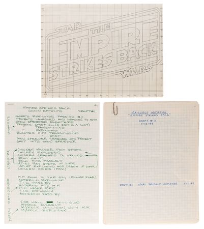 Lot #6307 Atari: Star Wars Series Arcade Game Development Archive - From the Personal Collection of Lead Designer Mike Hally - Image 26
