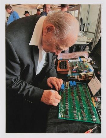 Lot #6120 Apple-1 Computer Replica Signed by Daniel Kottke and Ron Wayne - Image 12
