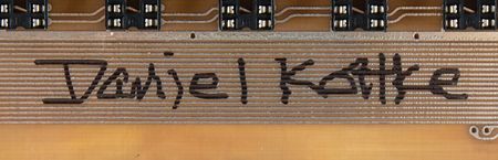 Lot #6121 Apple-1 Prototype Replica Signed by Daniel Kottke and Ron Wayne - Image 3