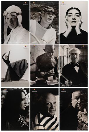 Lot #6235 Apple Computer (9) 'Think Different' Posters - Image 1