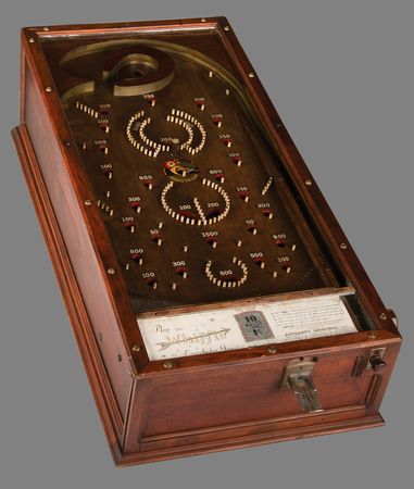 Lot #6309 Automatic Industries 'Whiffle' Pinball Machine (1931) - The Original American Coin-Operated Pinball Machine - Image 1