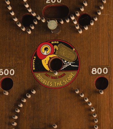 Lot #6309 Automatic Industries 'Whiffle' Pinball Machine (1931) - The Original American Coin-Operated Pinball Machine - Image 8