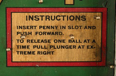 Lot #6312 Gottlieb 'Baffle Ball' Pinball Machine (1931) - Image 8