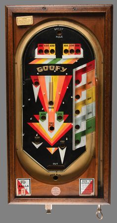Lot #6310 Bally 'Goofy (Senior)' Pinball Machine (1932) - Image 6