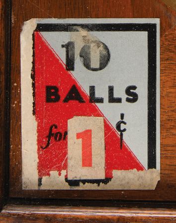 Lot #6310 Bally 'Goofy (Senior)' Pinball Machine (1932) - Image 8