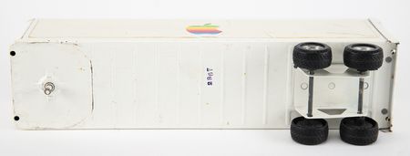 Lot #6267 Apple Computer Vintage Toy Semi-Trailer Truck - Image 10