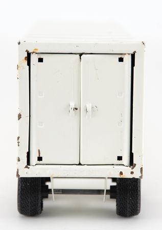 Lot #6267 Apple Computer Vintage Toy Semi-Trailer Truck - Image 6