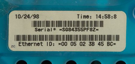 Lot #6099 Apple Power Macintosh G3 (Blue and White) 'Yosemite' DVT Prototype Computer with Matching Studio Display Prototype - Image 4