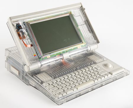 Lot #6080 Apple Macintosh Portable Clear Case EVT