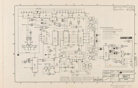 Lot #6000 Apple-1 Computer with Original Operation Manual, Daniel Kottke Letter, and Accessories (Fully Functional) - Image 15