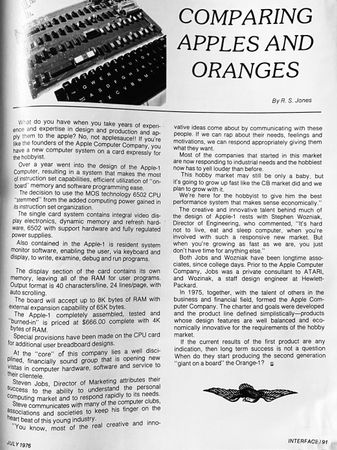 Lot #6012 Steve Jobs: First Apple-1 Ad and Review in Interface Magazine from July 1976 - CGC 4.5 (WHITE Pages) - Image 4