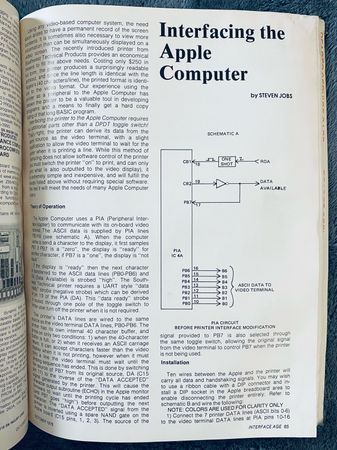 Lot #6013 Steve Jobs: Apple-1 Ad and Article in Interface Magazine from October 1976 - CGC 3.0 (OFF-WHITE TO WHITE Pages) - Image 5