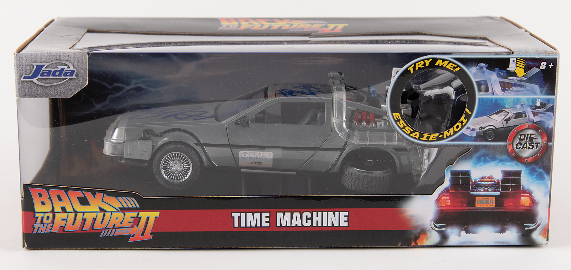michael j fox foundation delorean auction
