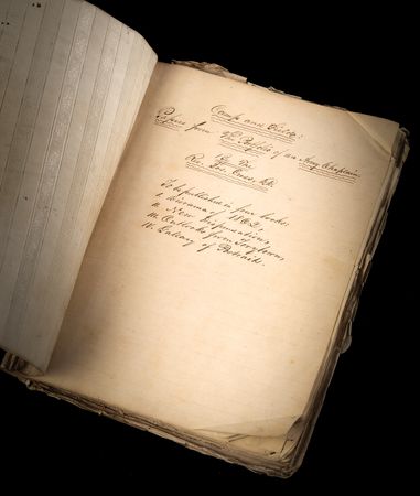 Lot #38 The Confederate Memoirs of Chaplain Joseph Cross - Original Manuscript for the ?First Book? of His Remarkable Civil War Narrative, ?Camp and Field? - Opining on the Emancipation Proclamation and ?Tyrant? Abraham Lincoln - Image 1