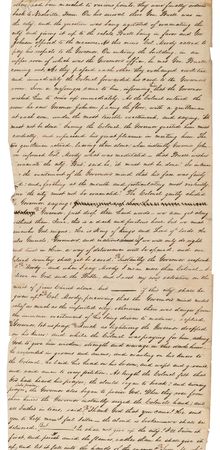 Lot #38 The Confederate Memoirs of Chaplain Joseph Cross - Original Manuscript for the ?First Book? of His Remarkable Civil War Narrative, ?Camp and Field? - Opining on the Emancipation Proclamation and ?Tyrant? Abraham Lincoln - Image 12