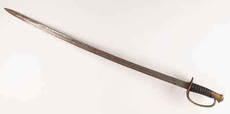 Lot #433 Civil War: Confederate Cavalry Saber,