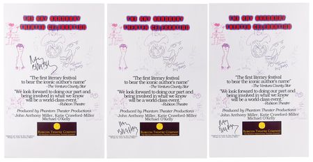 Lot #577 Ray Bradbury Archive of (170+) Items Honoring the Life and Career of the Fiction Master, with Diverse Collection of (100+) Signed Formats like Photographs, Scripts, Books, Award Plaques, and More - Image 10