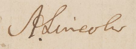 Lot #25 Abraham Lincoln Autograph Endorsement Signed as President to Joseph Holt, Prosecutor of the Assassination Conspirators - Image 3