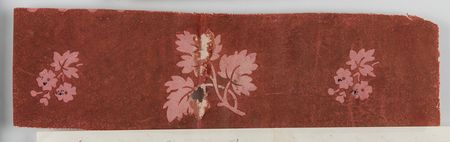 Lot #371 Lincoln Assassination: Ford's Theatre Wallpaper Cut from the President's Box - Image 3
