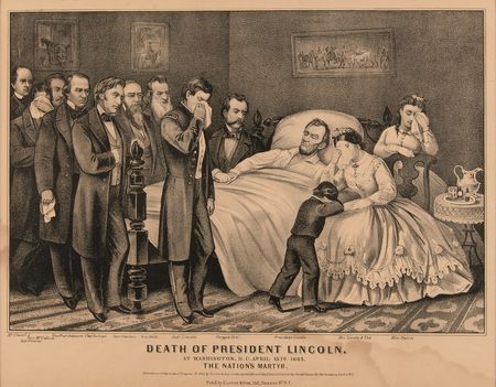 Lot #148 Abraham Lincoln: Lithograph by Currier & Ives - 