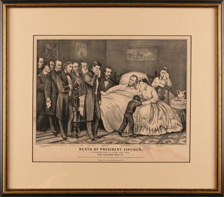 Lot #148 Abraham Lincoln: Lithograph by Currier & Ives - 