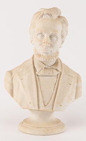 Lot #139 Abraham Lincoln: Bisque Porcelain Bust - Image 1