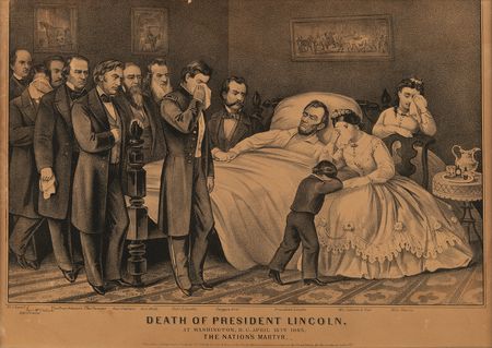 Lot #149 Abraham Lincoln: Lithograph by Currier & Ives - 