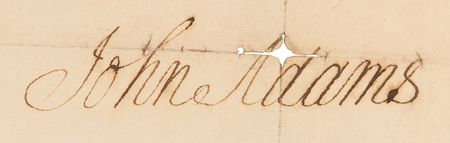 Lot #5 John Adams Document Signed as President - Four-Language Passport for the Ship Perseverance - Image 3