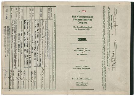 Lot #342 Henry A. Dupont (2) Documents Signed - Image 3