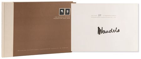 Lot #374 Nelson Mandela Signed Ltd. Ed. Book - The