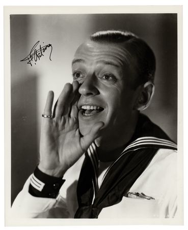 Lot #771 Fred Astaire Signed Photograph