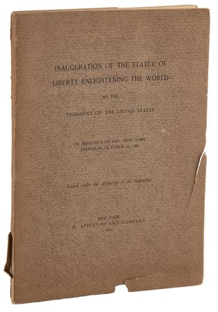 Lot #542 Statue of Liberty: Inauguration of the