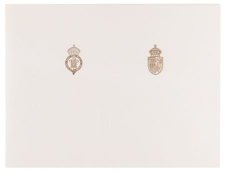 Lot #388 Princess Diana Signed Christmas Card (1990) - Image 2