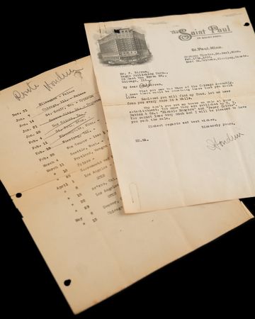 Lot #752 Harry Houdini Typed Letter Signed with a