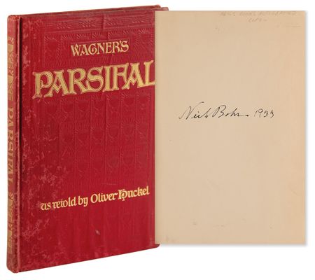 Lot #331 Niels Bohr Signed Book - Wagner's Parsifal - Image 1