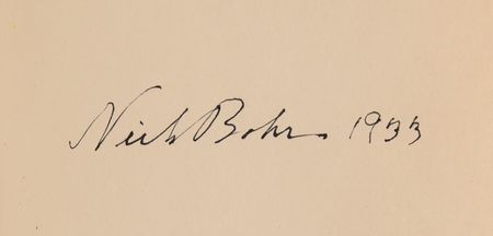 Lot #331 Niels Bohr Signed Book - Wagner's Parsifal - Image 2